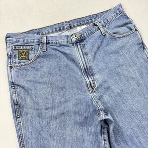 Cinch Green Label Jeans Mens 38x31 Medium Wash Straight Leg Western Rodeo Work